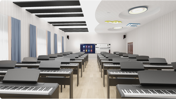 金三惠/电钢琴室/数字化电钢琴音乐教室